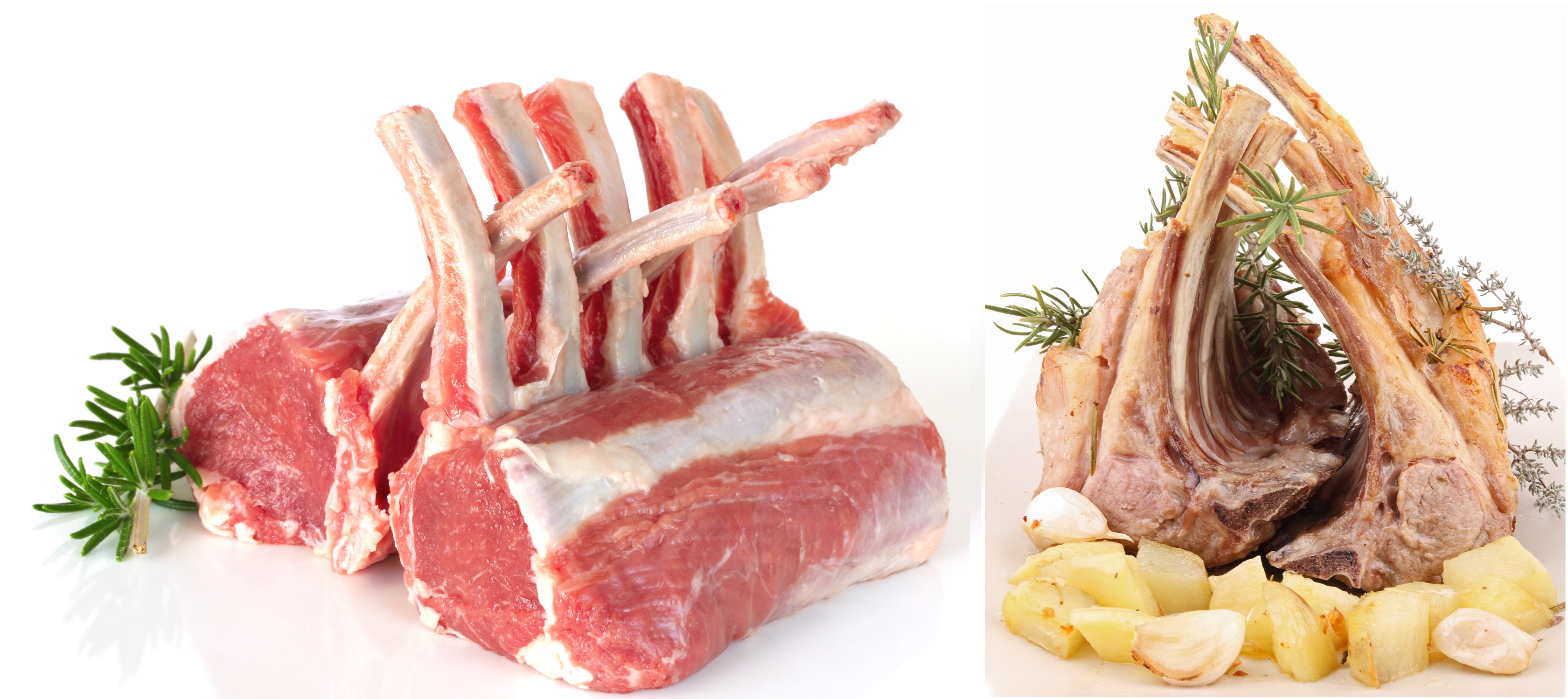 Roasted-Rack-of-Lamb-with-fresh-Lamb-Rack-Frenched