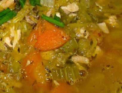 A simple delicious chicken soup