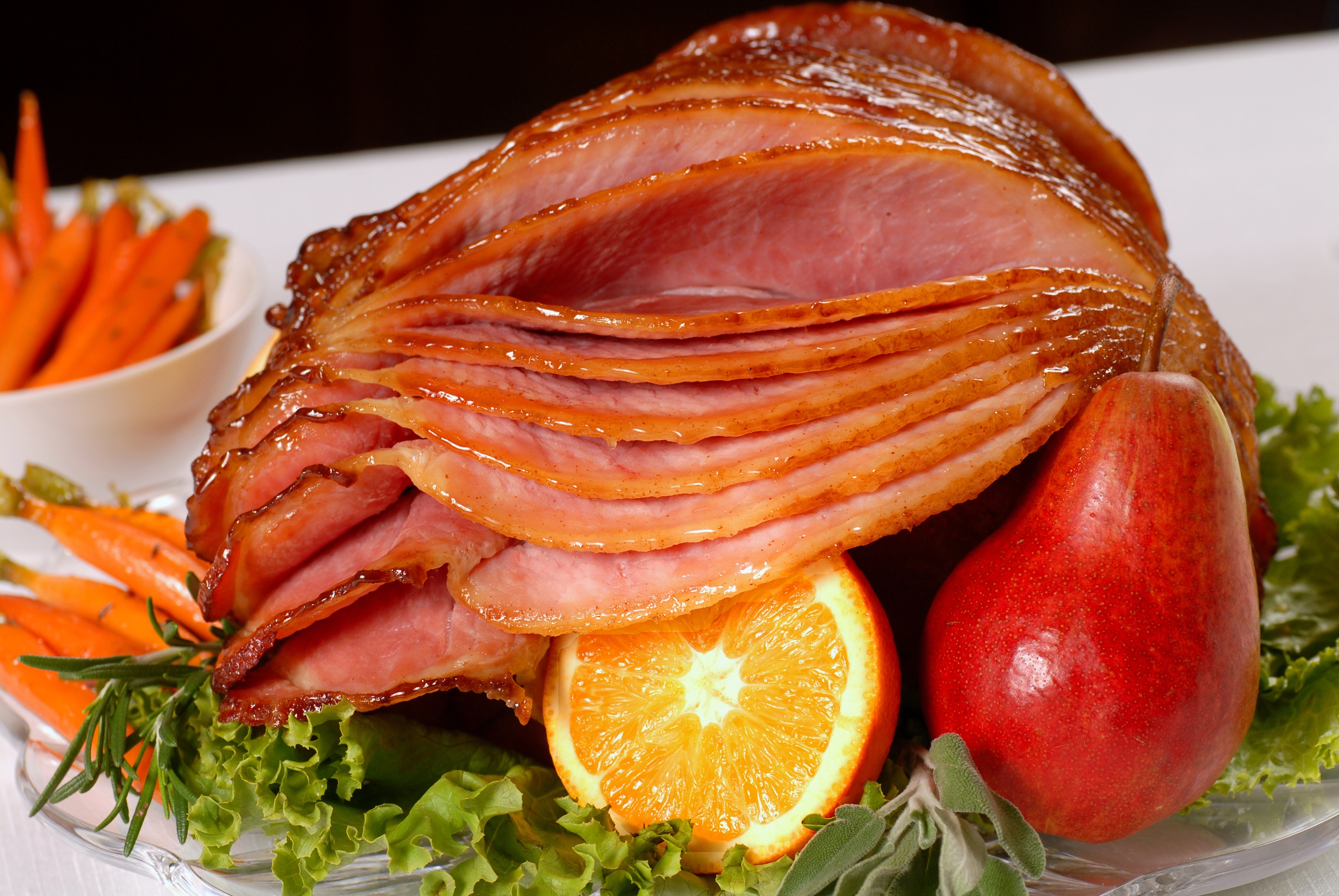 Ham With Honey and Brown Sugar Glaze