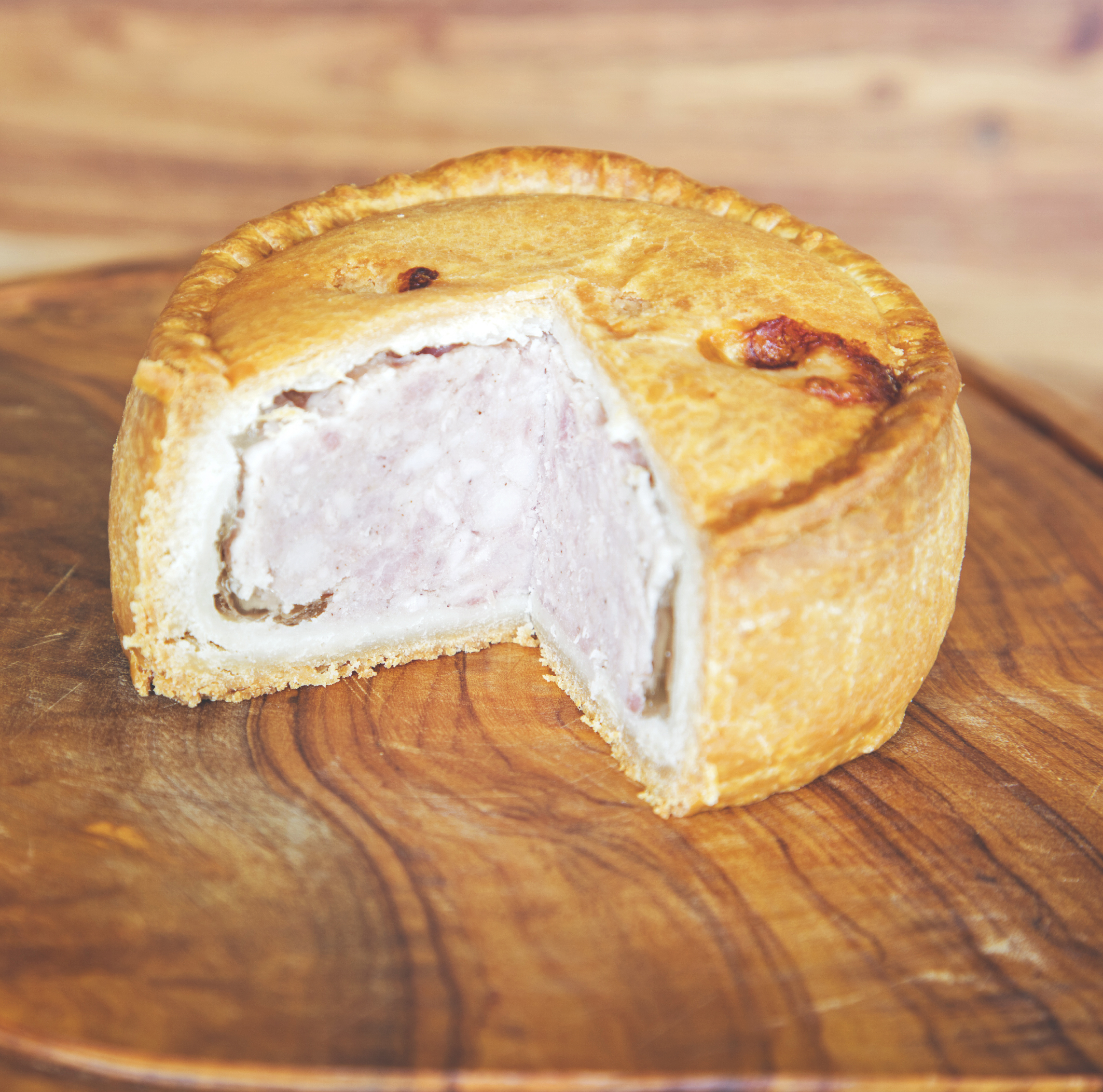 Traditional Pork and Bacon Pie