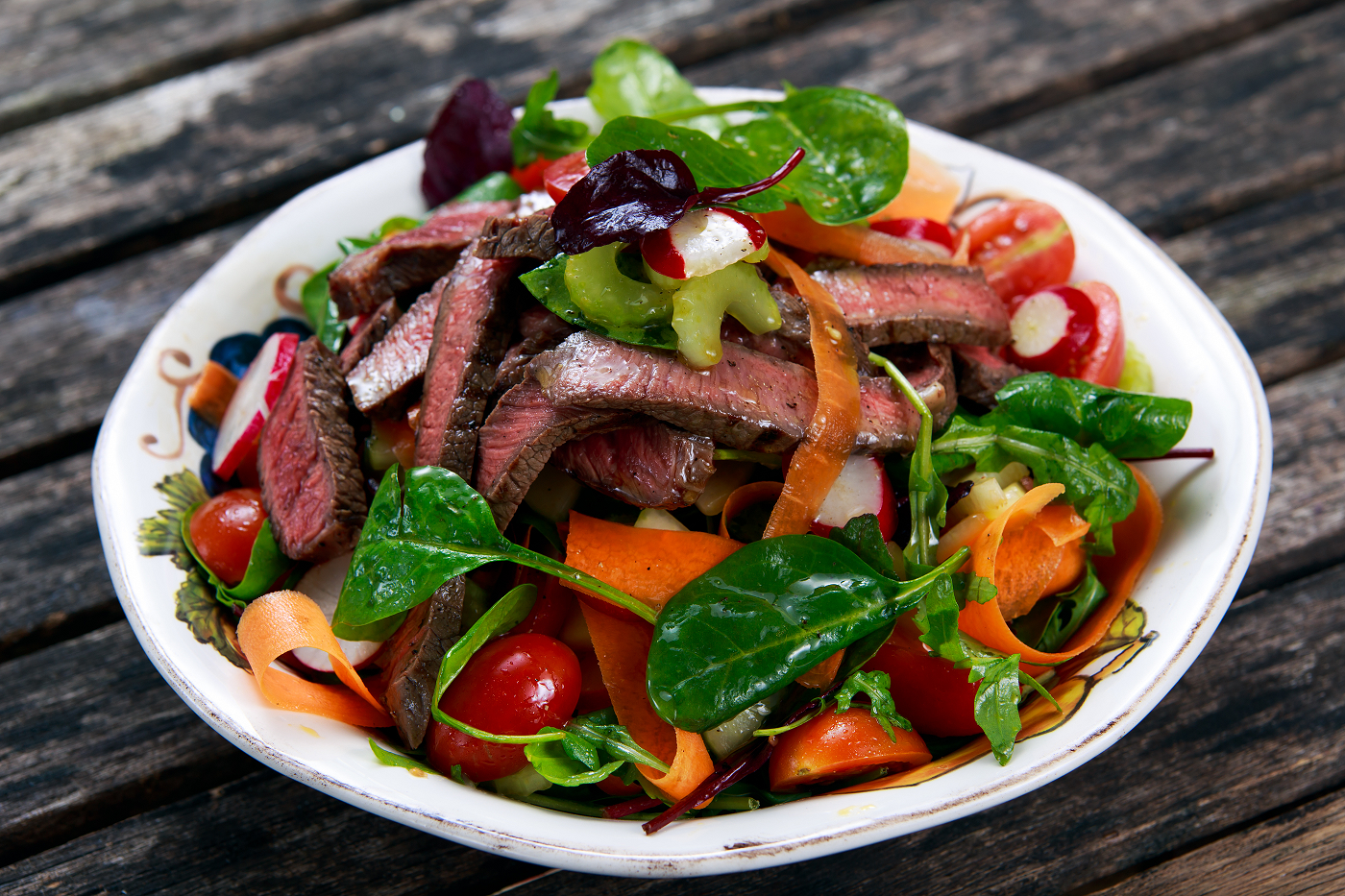 Spicy Fresh Beef Fillet Salad 