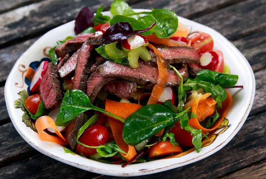 Spicy Fresh Beef Fillet Salad