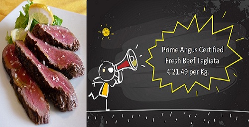 Prime Angus Certified, Beef Tagliata