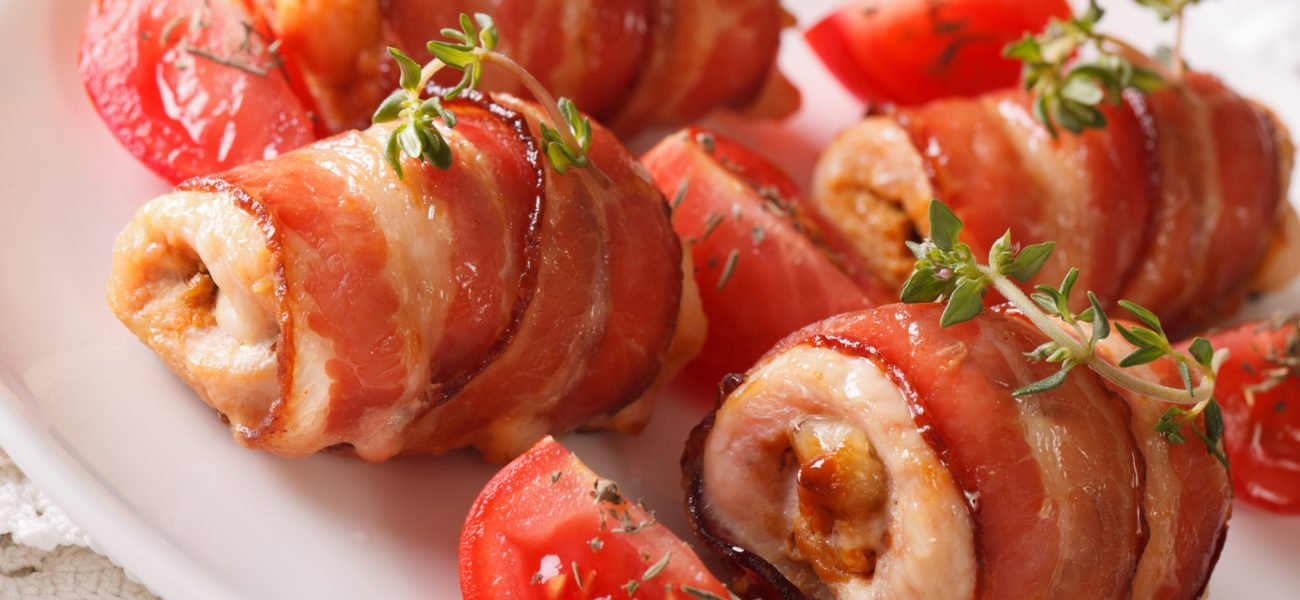 Baked Bacon Wrapped Chicken Breast